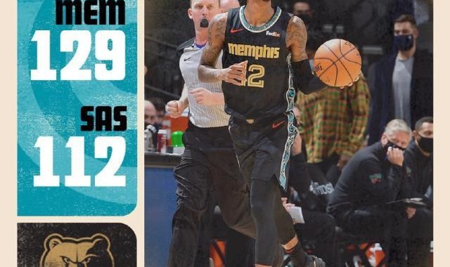 断档12天势头不断 灰熊力克马刺收获六连胜